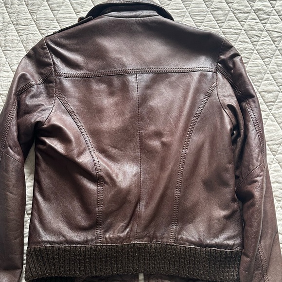 SALE - S.W.O.R.D. Lambskin Leather Jacket sz S - Picture 6 of 6